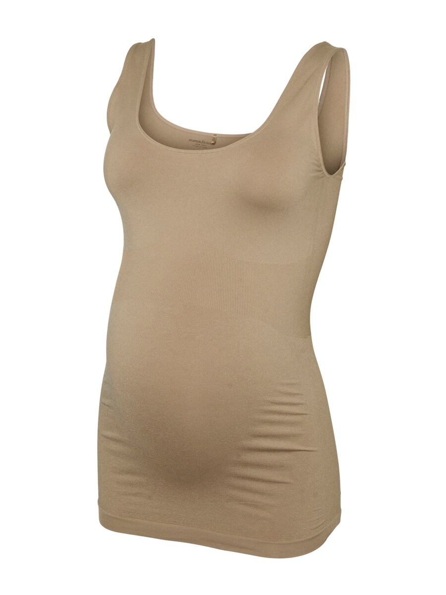 

Топ MAMALICIOUS MLHEAL, темно-бежевый