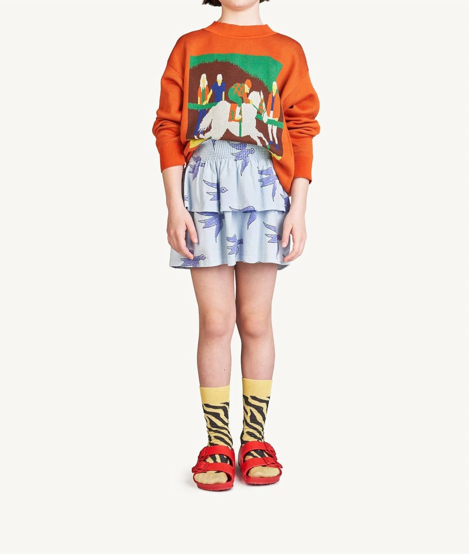 

Оранжевый свитер для лошади The Animals Observatory