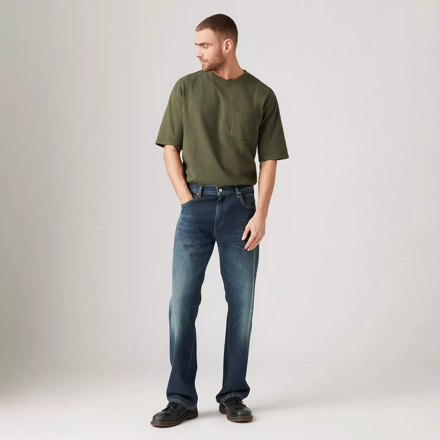 

Мужские джинсы 517 bootcut Levi's, цвет Got A Feeling - Dark Wash - Stretch