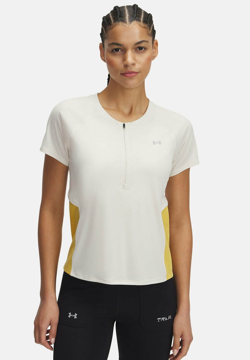 

Футболка с принтом TRAIL RUN ZIP Under Armour, цвет Stone