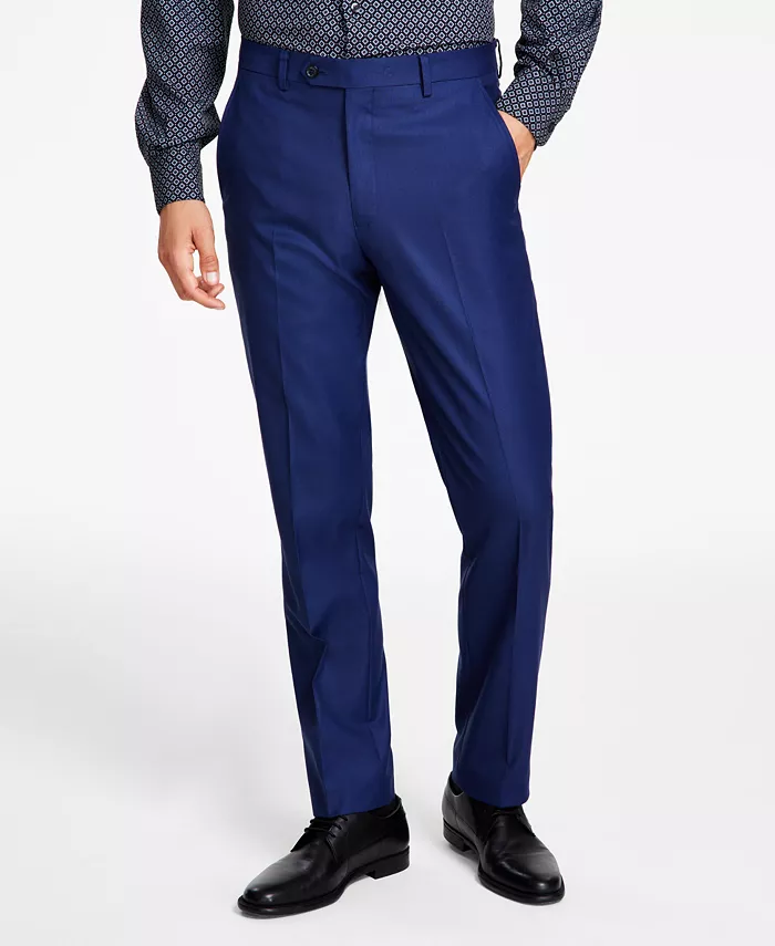 

Мужские классические брюки Slim-Fit Stretch Solid Alfani, синий
