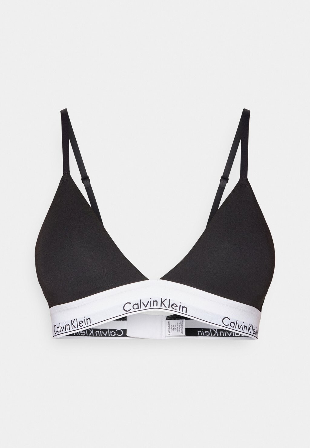 

Бюстгальтер с треугольными чашками MODERN Calvin Klein, черный
