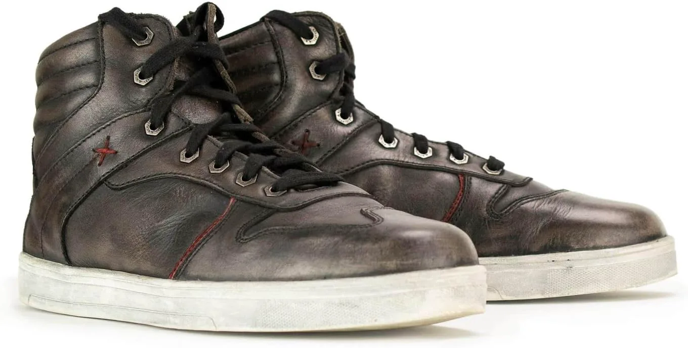 

Мужские мотоциклетные ботинки Milwaukee Leather - усиленная подошва, стелька с контролем климата, противоскользящая подошва, черный