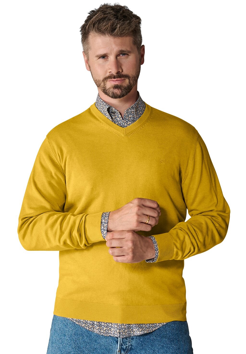 

Джемпер CASAMODA, цвет mustard yellow