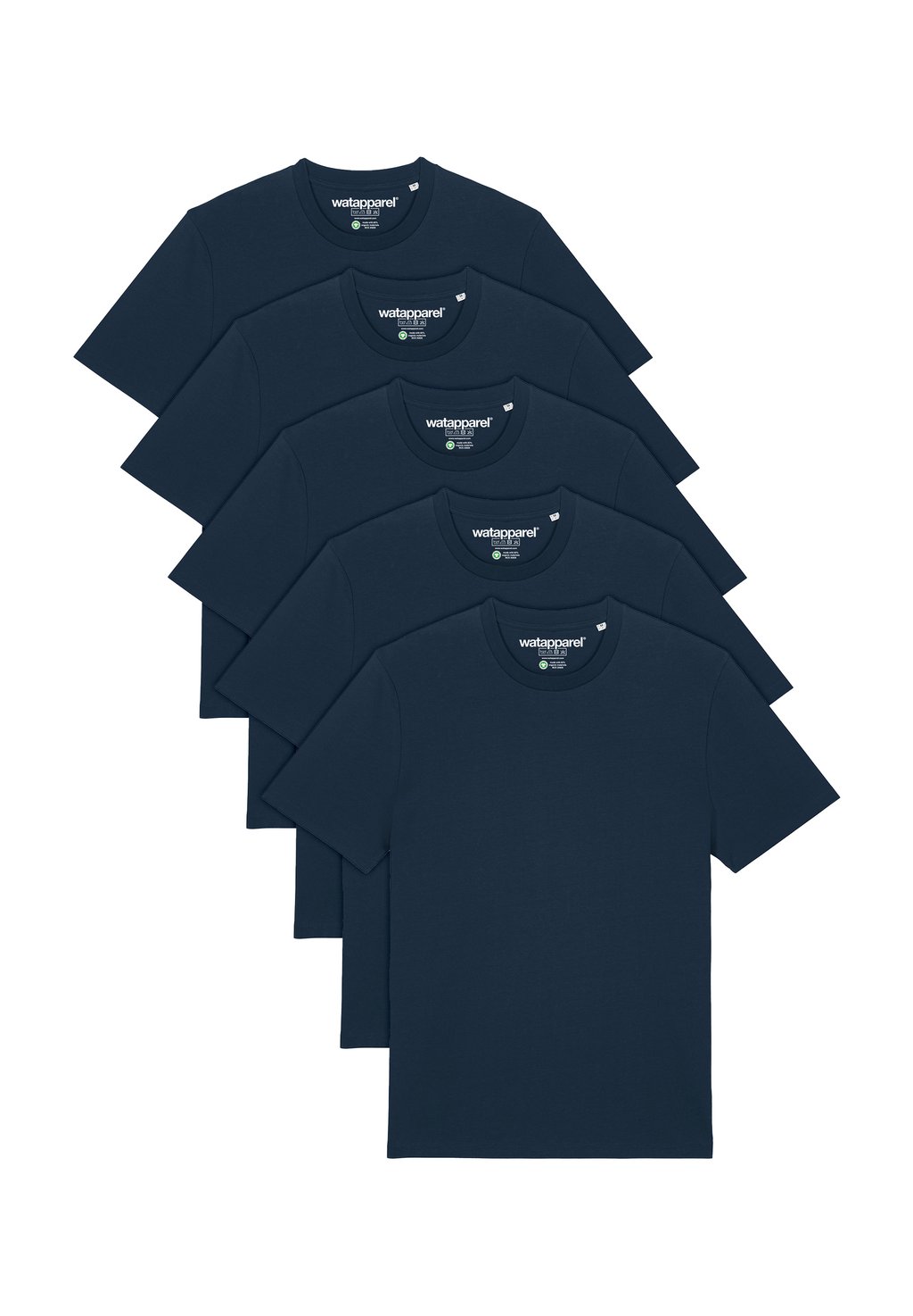

Базовая футболка 5ER MULTIPACK watapparel, темно-синий