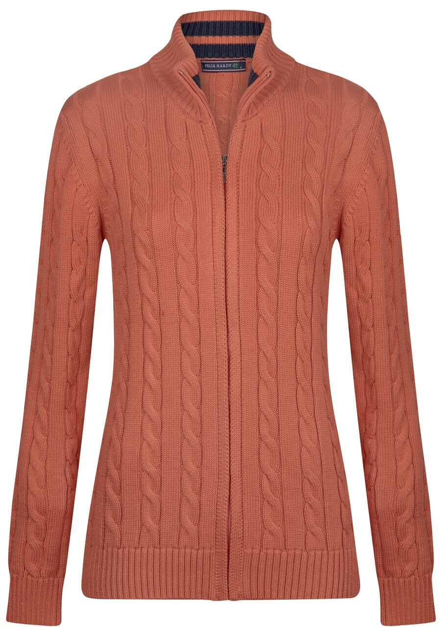 

Вязаный кардиган Felix Hardy Knit Cardigan, цвет salmon