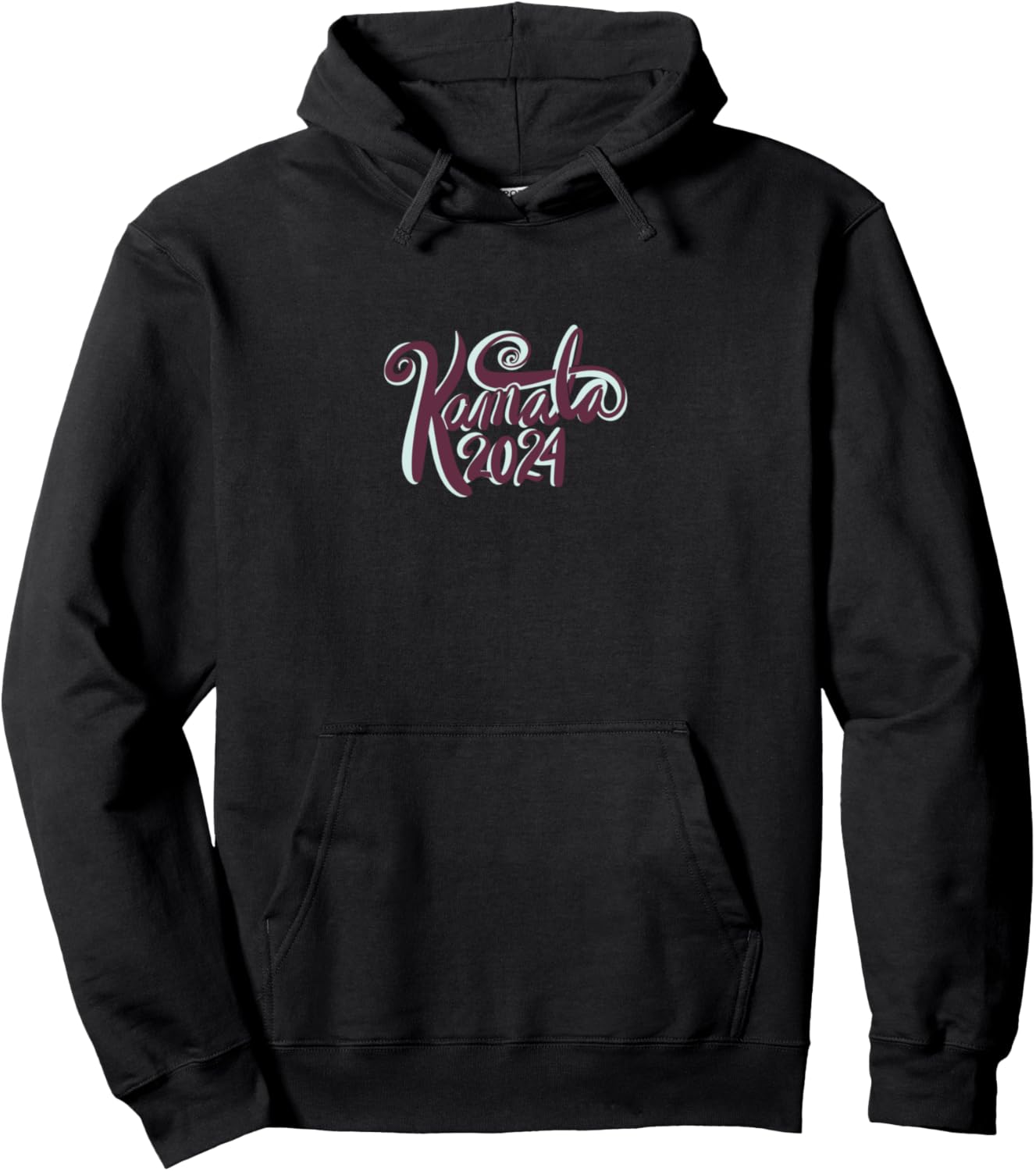 

Худи с надписью «Камала Харрис» (Kamala 2024 Cursive Design Vote for Kamala Harris Hoodie) Vote For Kamala Snugg, черный