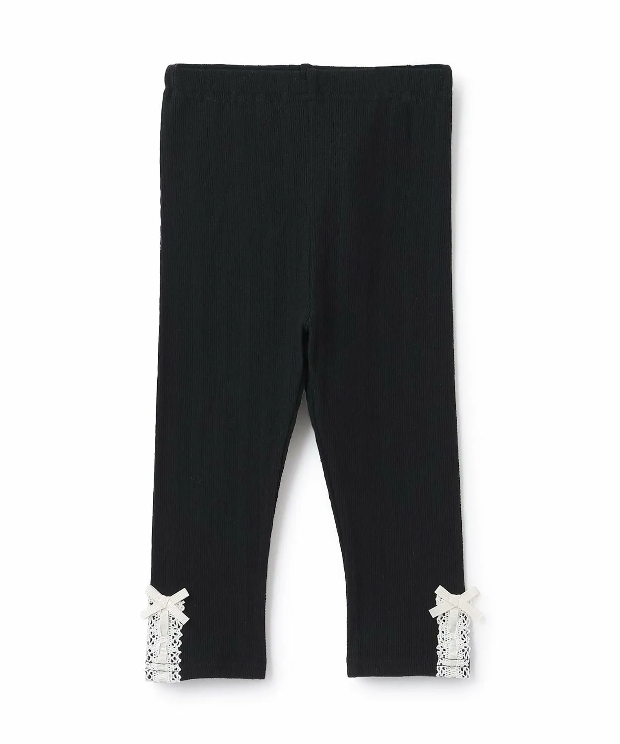 Леггинсы на шнуровке Petit main, Black