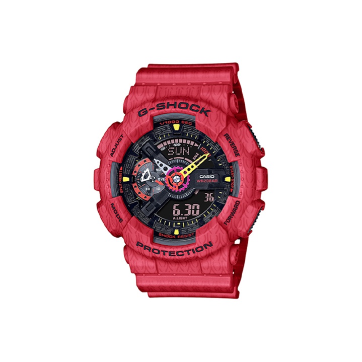 

G-SHOCK Часы G SHOCK Five Tigers Will Series Quartz Movement Resin Strap Watch Men's Watch Black Dial