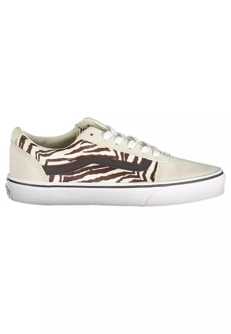 

Кроссовки из полиэстера с контрастными деталями Vans, бежевый