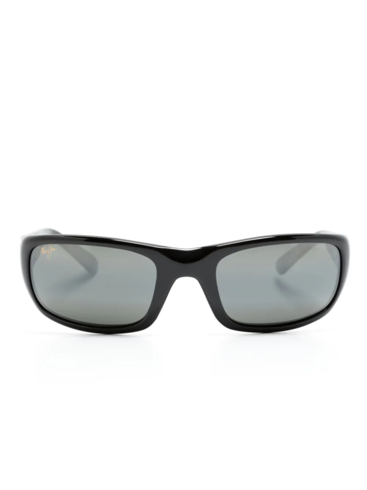 

Maui Jim солнцезащитные очки в прямоугольной оправе с логотипом, черный