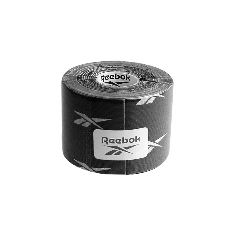

Кинезиологические тейпы для бега, велоспорта и баскетбола unisex Reebok, черный