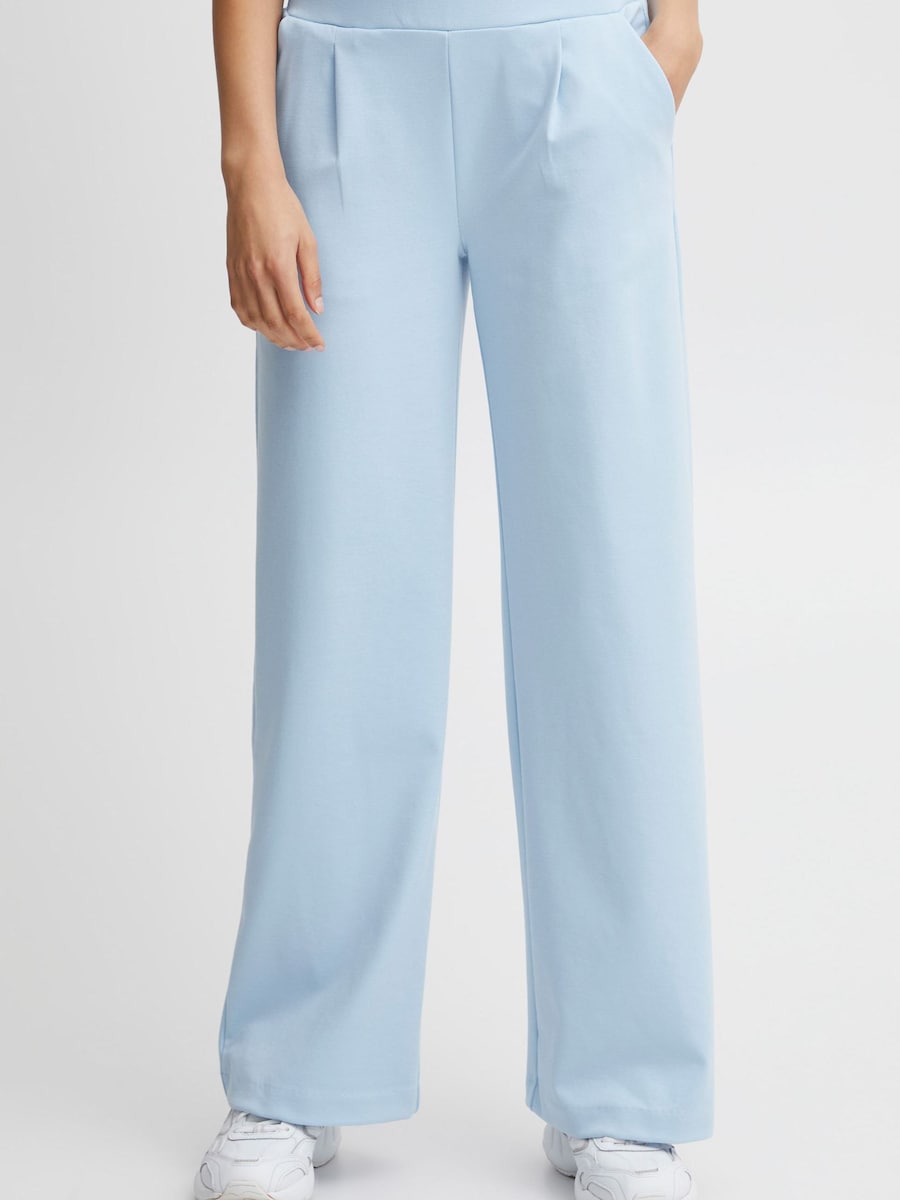 

Обычные брюки со складками спереди b.young BYRizetta, светло-голубой