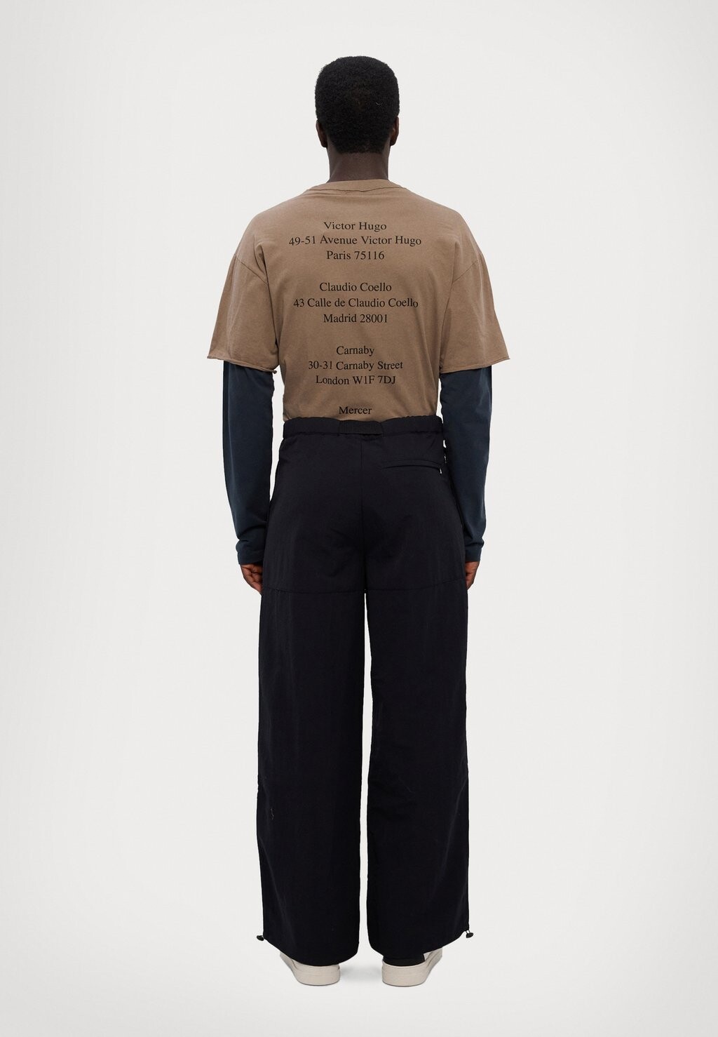 

Брюки PARACHUTE PANTS Fiorucci, черный