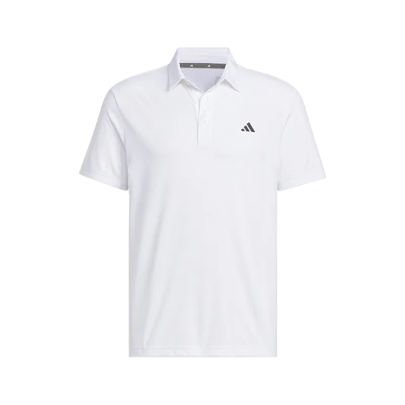 Мужское поло с коротким рукавом White Adidas