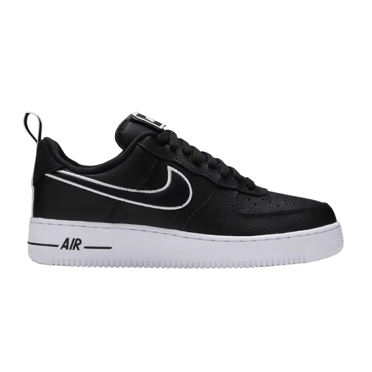 

Кроссовки Nike Air Force 1 'Black White', черный