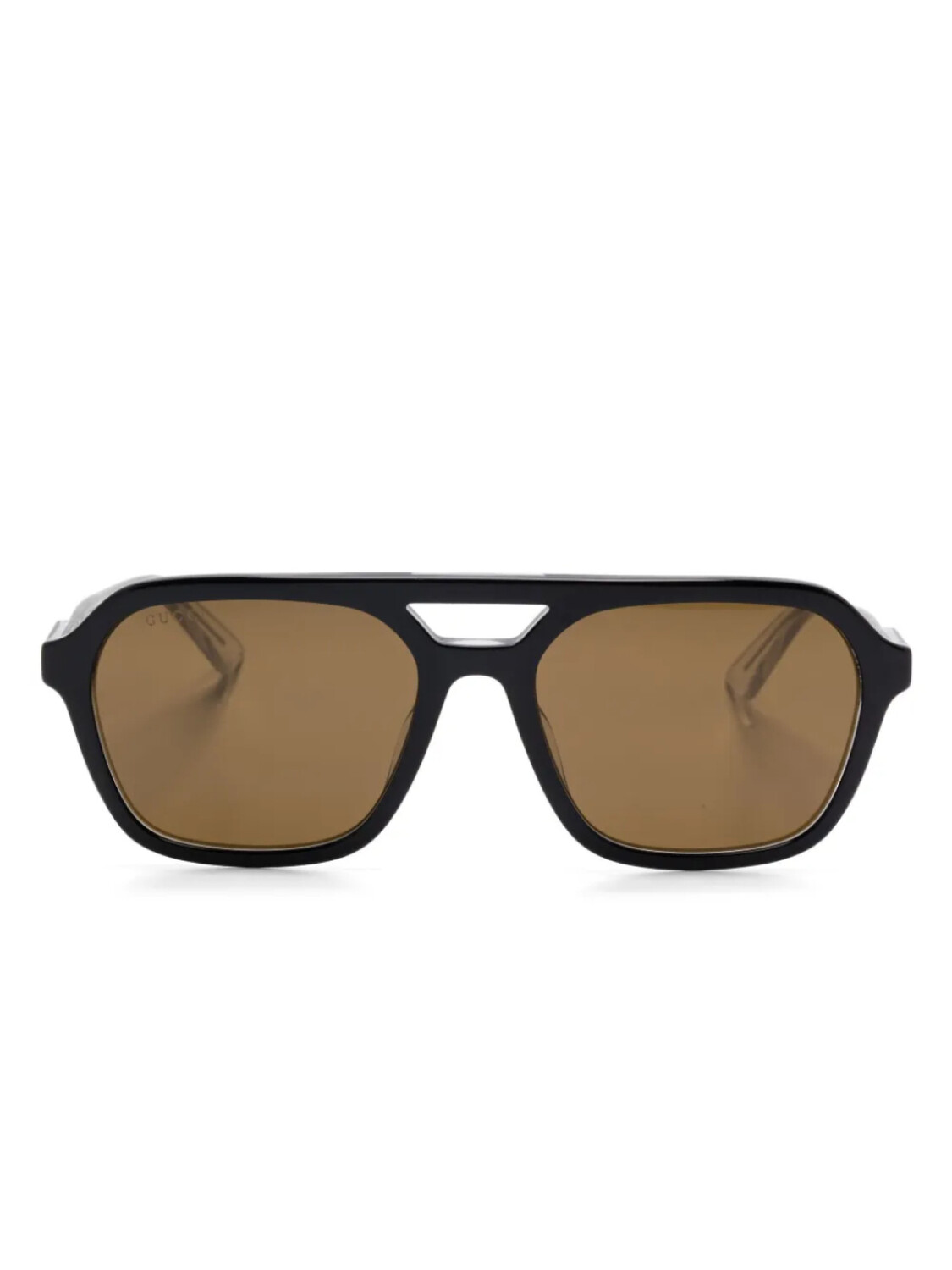 

Солнцезащитные очки-пилоты Gucci Eyewear, белый