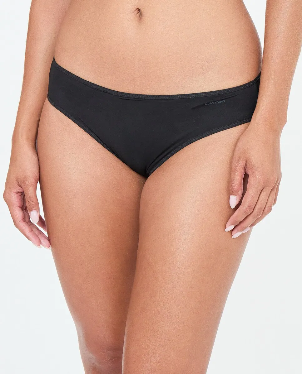 

Классические трусики - Sheer Marquisette Calvin Klein, черный