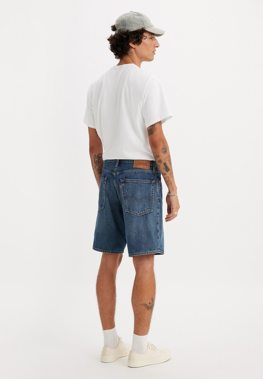Джинсовые шорты 468 Stay Loose Levi's, цвет picnic & friends short — фото 3
