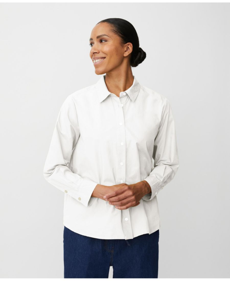 

Женская рубашка MaImma с длинными рукавами и воротником Masai Copenhagen, White