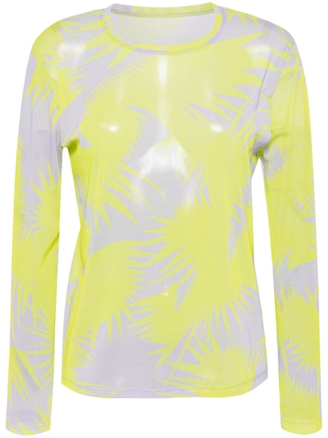 

Pleats Please Issey Miyake футболка Piquant с абстрактным принтом, фиолетовый