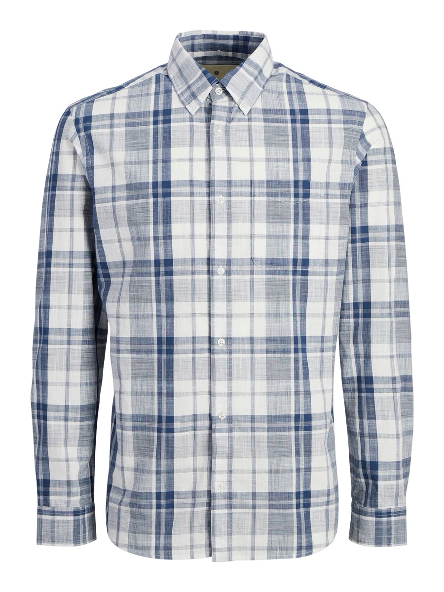 

Удобная рубашка на пуговицах JACK & JONES Blubrook, цвет marine blue/Dusty blue