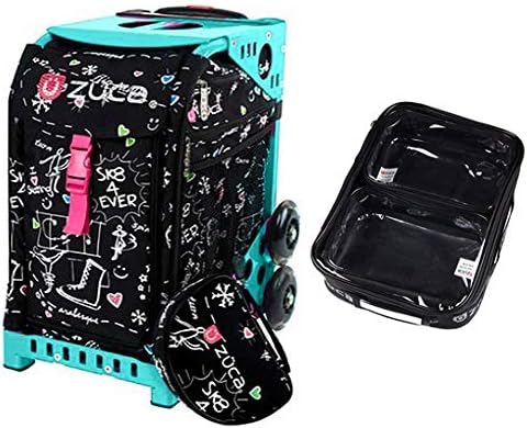 

Спортивная сумка Zuca - Sk8, черная, с подарочными пакетами: один большой и два маленьких (бирюзовая оправа), Черный, Спортивная сумка Zuca - Sk8, черная, с подарочными пакетами: один большой и два маленьких (бирюзовая оправа)