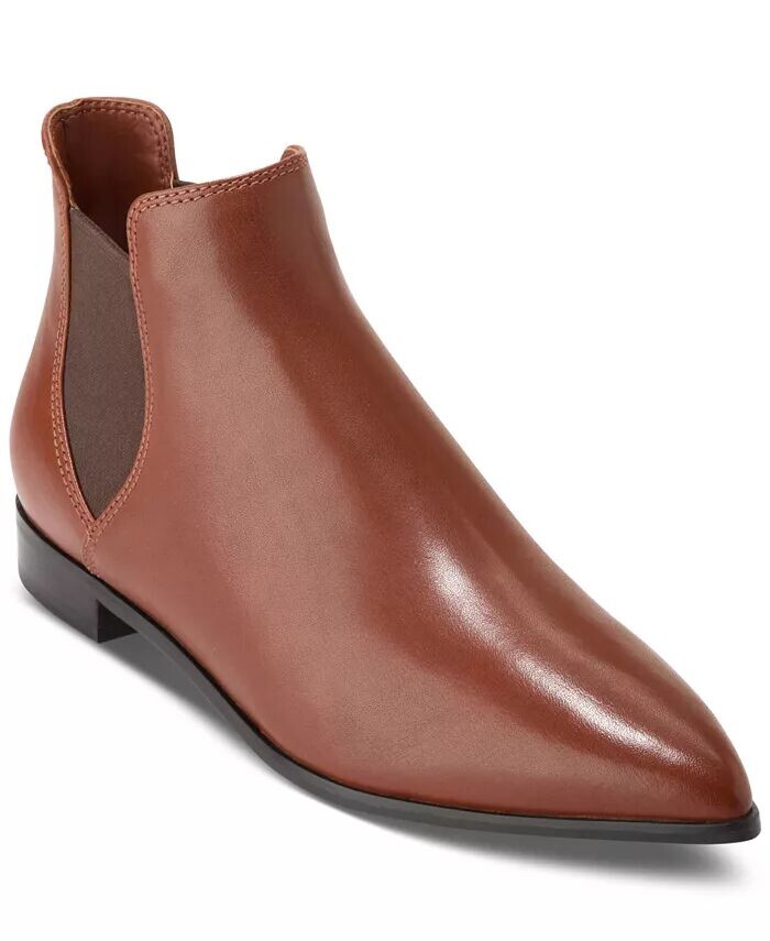 

Женские эластичные ботильоны Hara с острым носком Cole Haan, коричневый