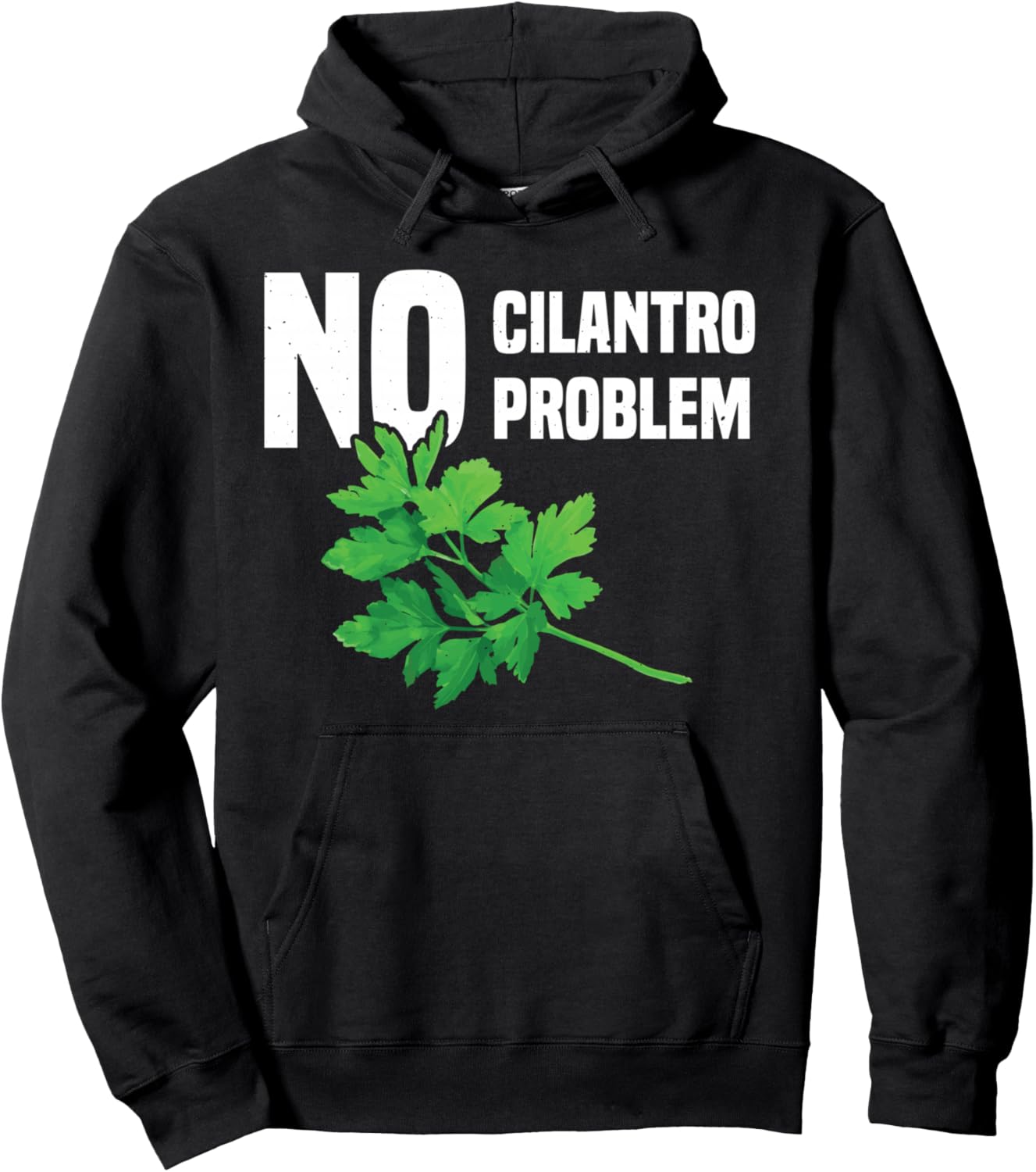 

Худи с надписью «Против кориандра» Coriander Hater Anti-Cilantro Enthusiast Designs, черный