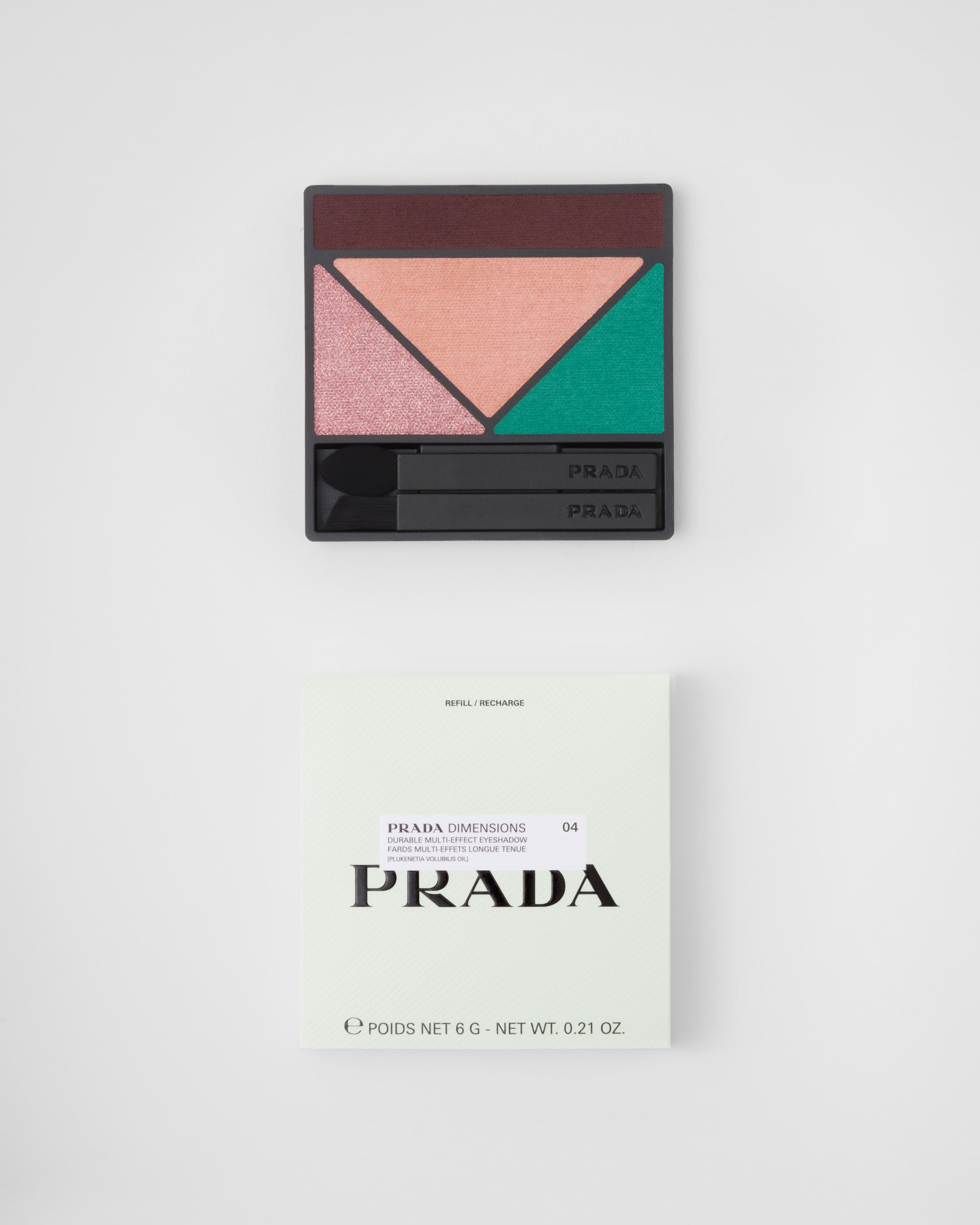 Сменный блок теней для век Prada Dimensions - 04 - ПОЭЗИЯ, мультиколор — фото 3