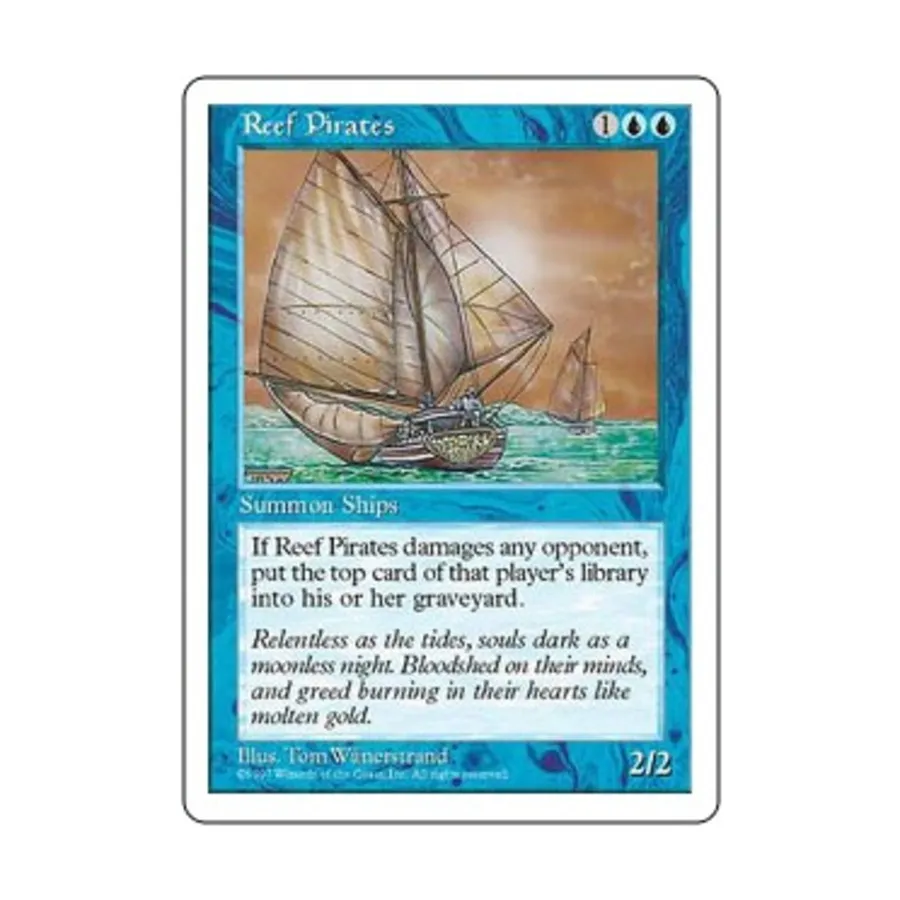

CCG Рифовые пираты (К), MTG - 5th Edition