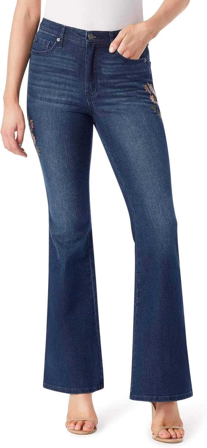 

Джинсы Jessica Simpson Charmed High Rise Fitted Flare