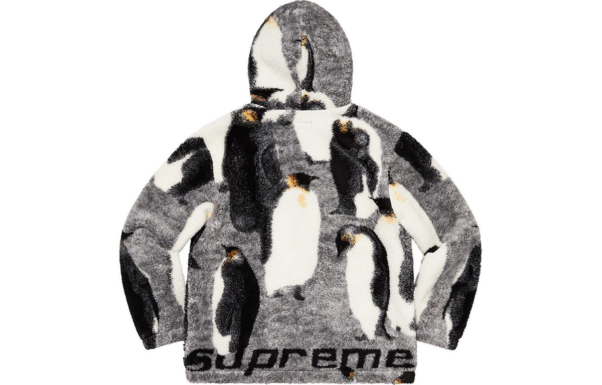 FW20 Бархатная куртка унисекс Supreme, красный — фото 2