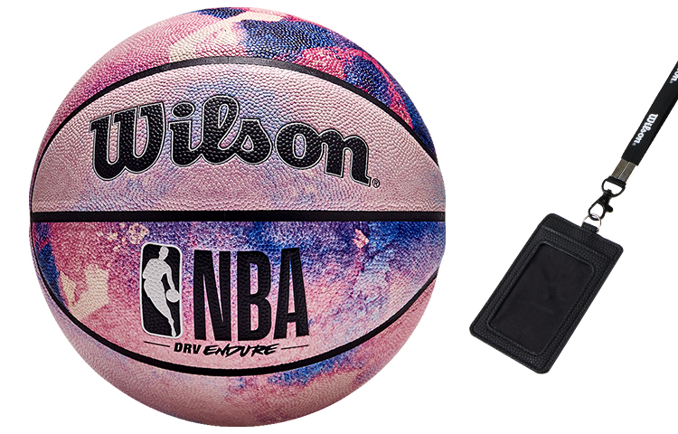

Wilson Баскетбольный мяч PU розовый размер 7 тренировочный unisex Китай