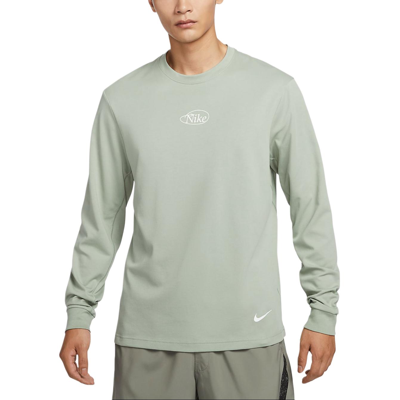 

Футболка Nike Dri-Fit мужская светло-зеленая