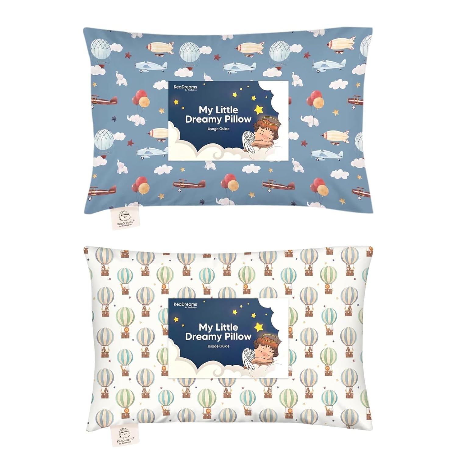 

Kea Подушка для малышей с наволочкой - 13x18 My Little Dreamy Pillow, подушки для сна для малышей из органического хлопка, детские подушки, дорожные подушки, мини-подушка, детская подушка, подушка для детской кроватки KeaBabies
