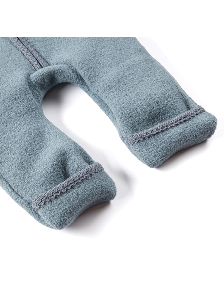 

Комбинезон из шерстяного флиса серо-голубого цвета Hofbrucker