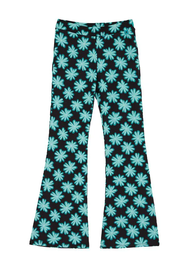 Расклешенные брюки We Fashion, Turquoise — фото 4