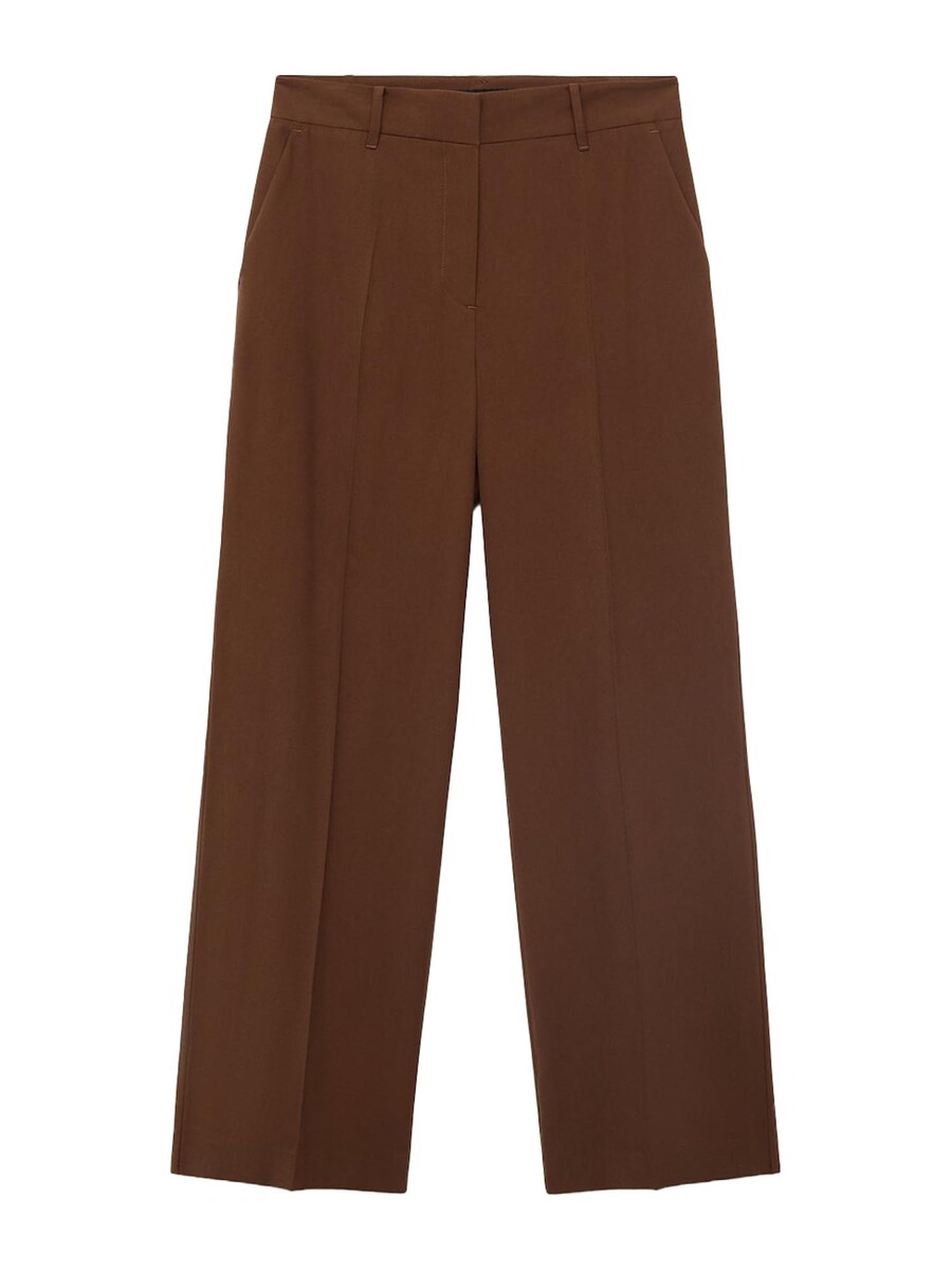 

Широкие брюки со складками MANGO CARLOS, Brown