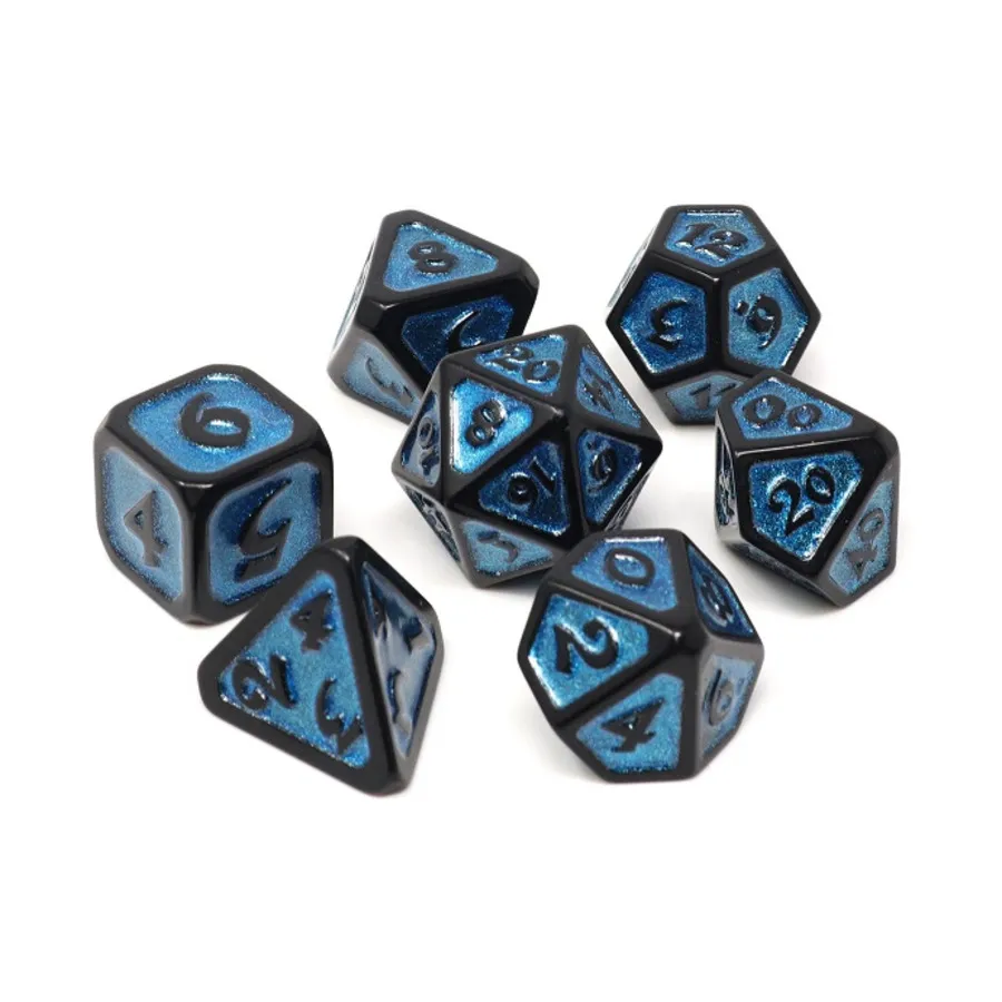

Поликомплект - Диаглиф, Морозный укус (7), Polymer Poly Sets (Die Hard Dice)