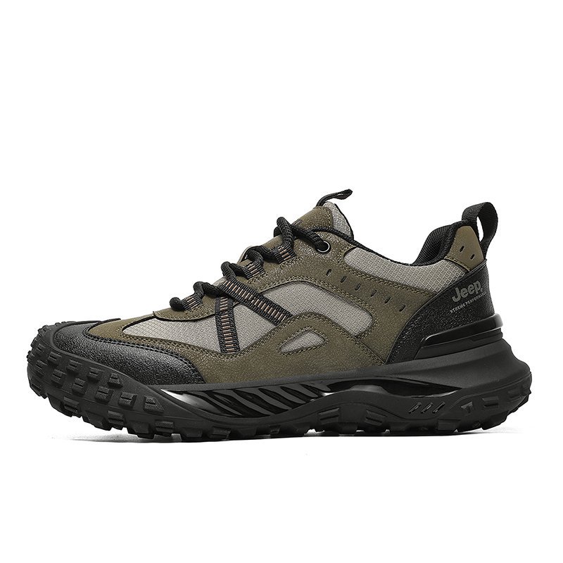 

Jeep Outdoor Shoes мужские низкие черные * Army Green