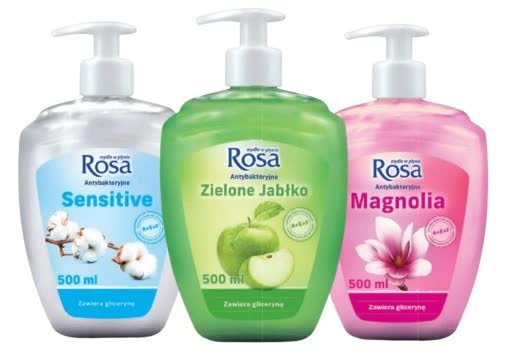 

Rosa, Жидкое мыло с дозатором, 500 мл