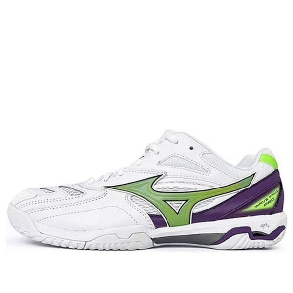 

Кроссовки wave fang pro 'white green purple' Mizuno, белый
