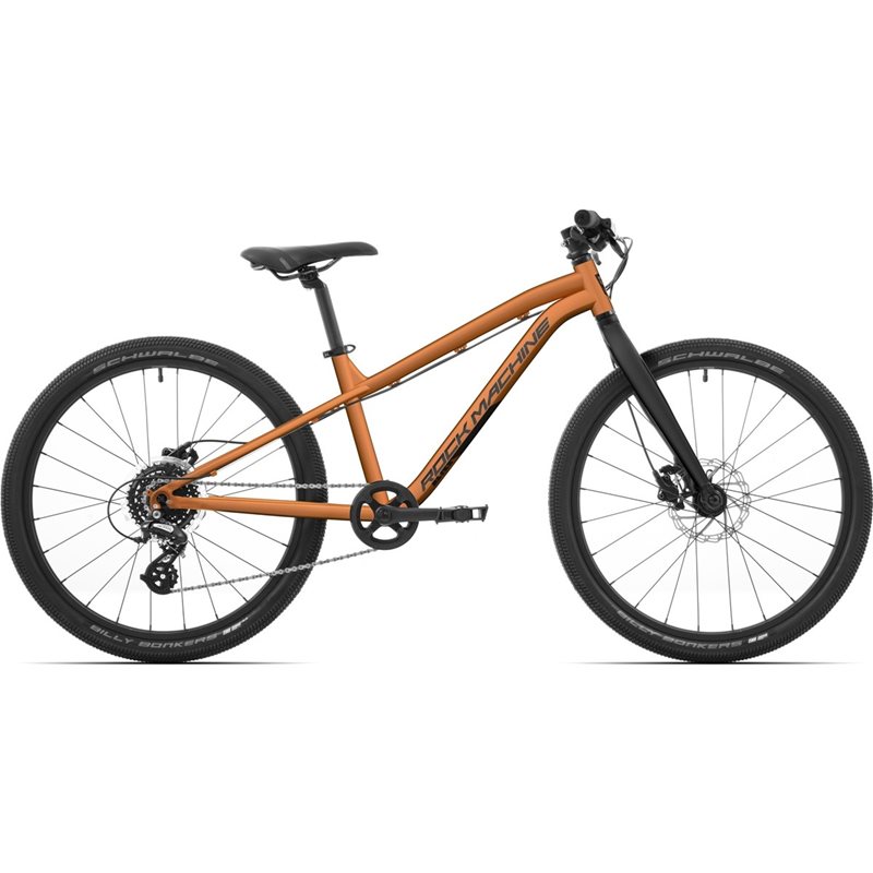 

Детский велосипед Rock Machine Blizz 24" Jr HD, коричневый