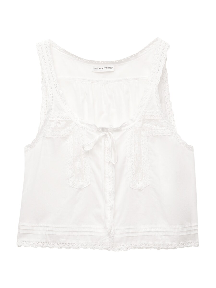 

Топ Pull&Bear Pull&Bear , White