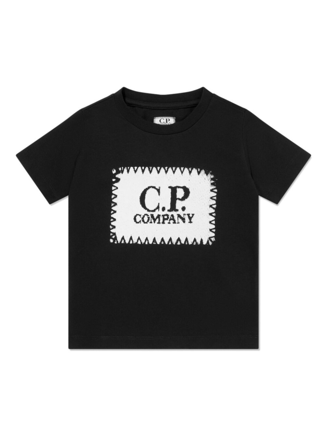 

Футболка с вышитым логотипом CP Company Kids C.P. Company Kids, черный