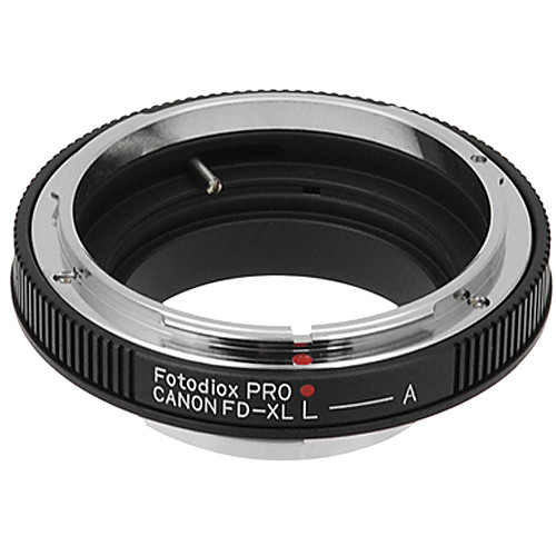 

Адаптер для крепления объектива FotodioX Adapter for Canon FD Lens to Canon XL Camera FD-XL-PRO