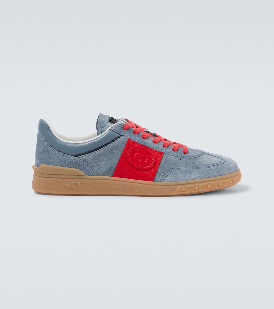 

Upvillage кожаные кроссовки Valentino Garavani, Grey Coral