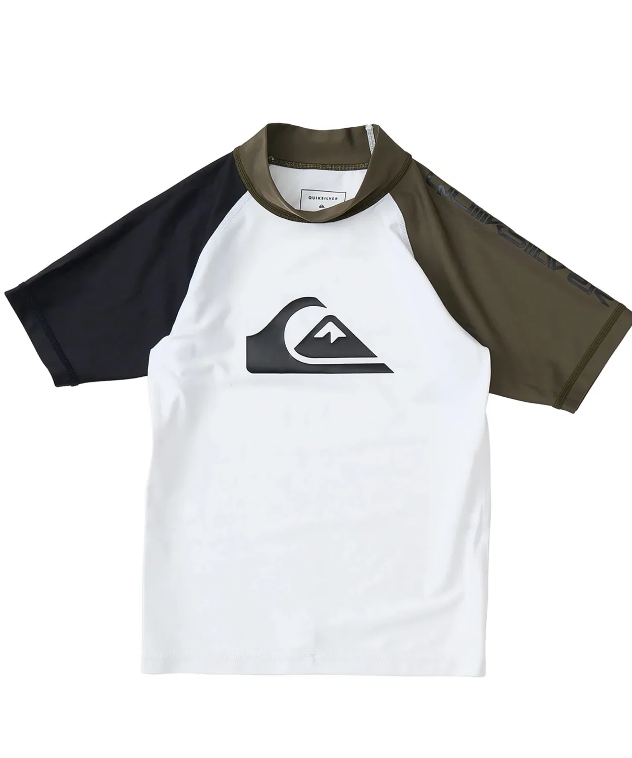 Детская рашгард куртка с длинным рукавом Quiksilver, чёрный