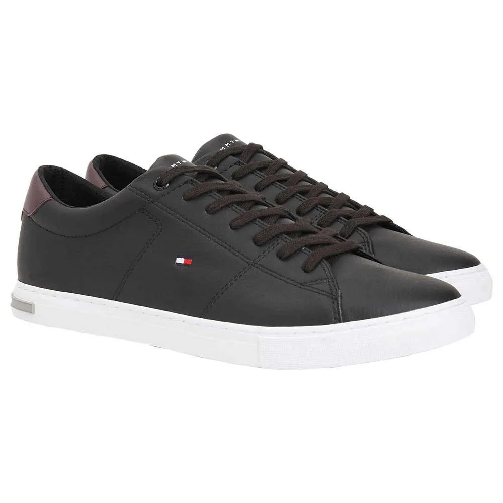 

Кроссовки Tommy Hilfiger Essential Leather Detail Vulcanized, черный